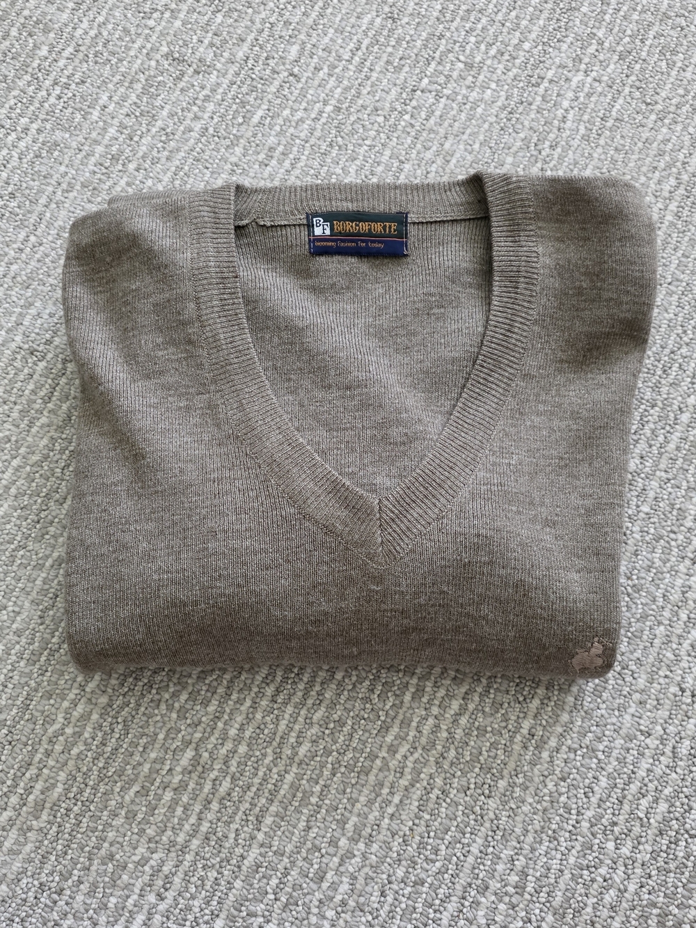 ✨️Vintage Borgoforte V-Neck Knit Sweater✨️